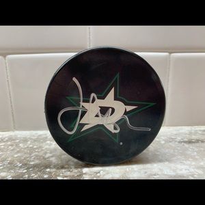 Dallas Stars John Klingberg Autographed Puck
